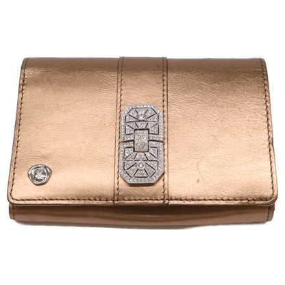 A.D.M.J. Accessoires De Mademoiselle ADMJ アールデコ スワロフスキー 二つ折り財布 二つ折り財布（小銭入れあり）