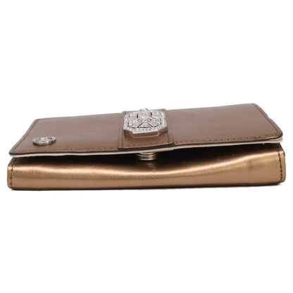 A.D.M.J. Accessoires De Mademoiselle ADMJ アールデコ スワロフスキー 二つ折り財布 二つ折り財布（小銭入れあり）