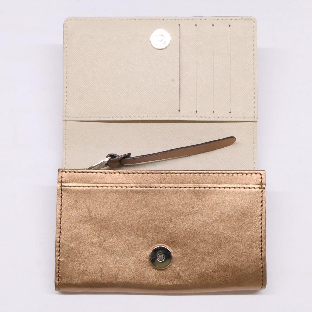 A.D.M.J. Accessoires De Mademoiselle ADMJ アールデコ スワロフスキー 二つ折り財布 二つ折り財布（小銭入れあり）