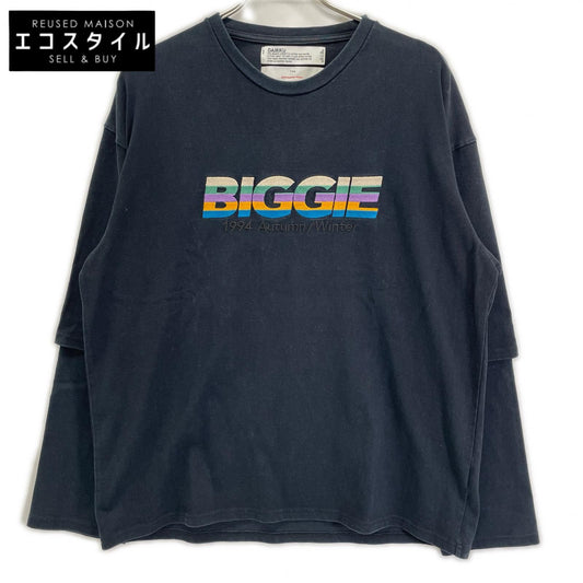 DAIRIKU ダイリク 19AW ネイビー BIGGIE Layered T-shirts トップス