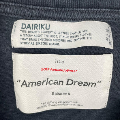 DAIRIKU ダイリク 19AW ネイビー BIGGIE Layered T-shirts トップス