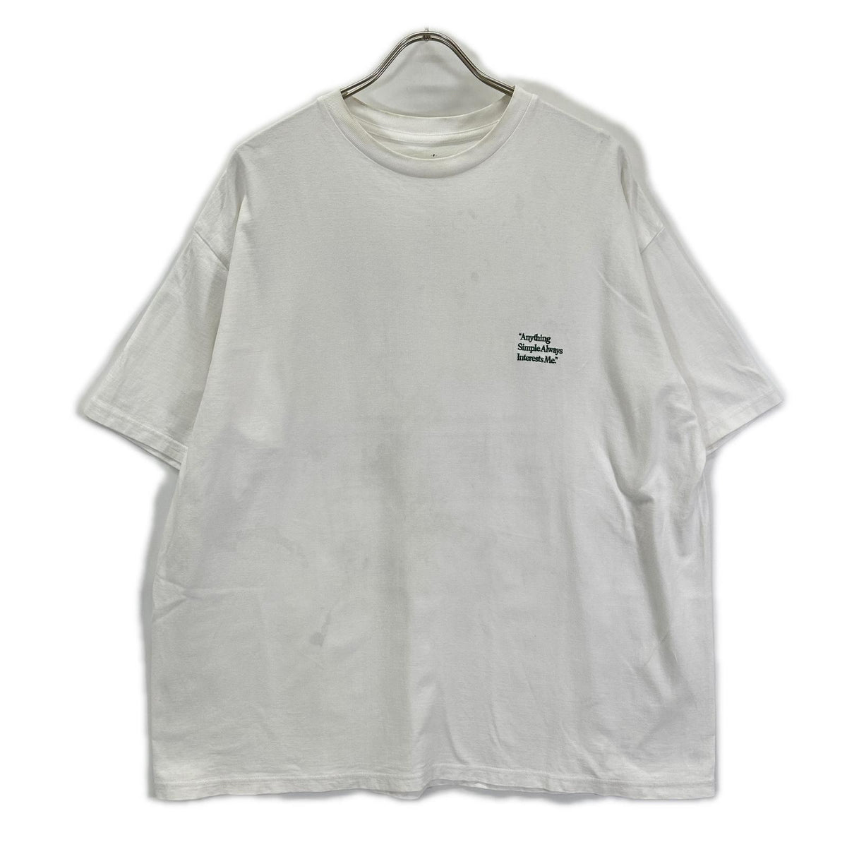 Graphpaper Graphpaper 22SS LIMITED EDITION white × green Oversized S/S Tee top