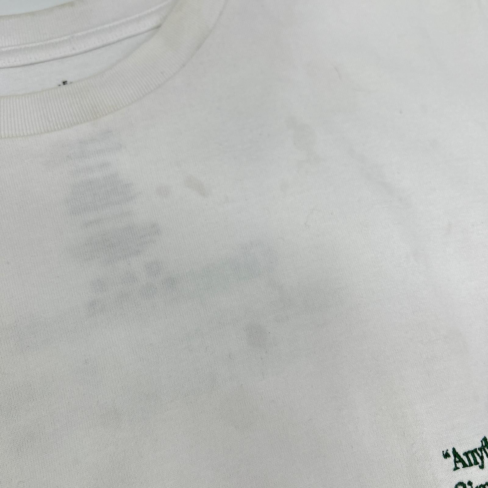 Graphpaper グラフペーパー 22SS　LIMITED EDITION ホワイト×グリーン Oversized S/S Tee トップス