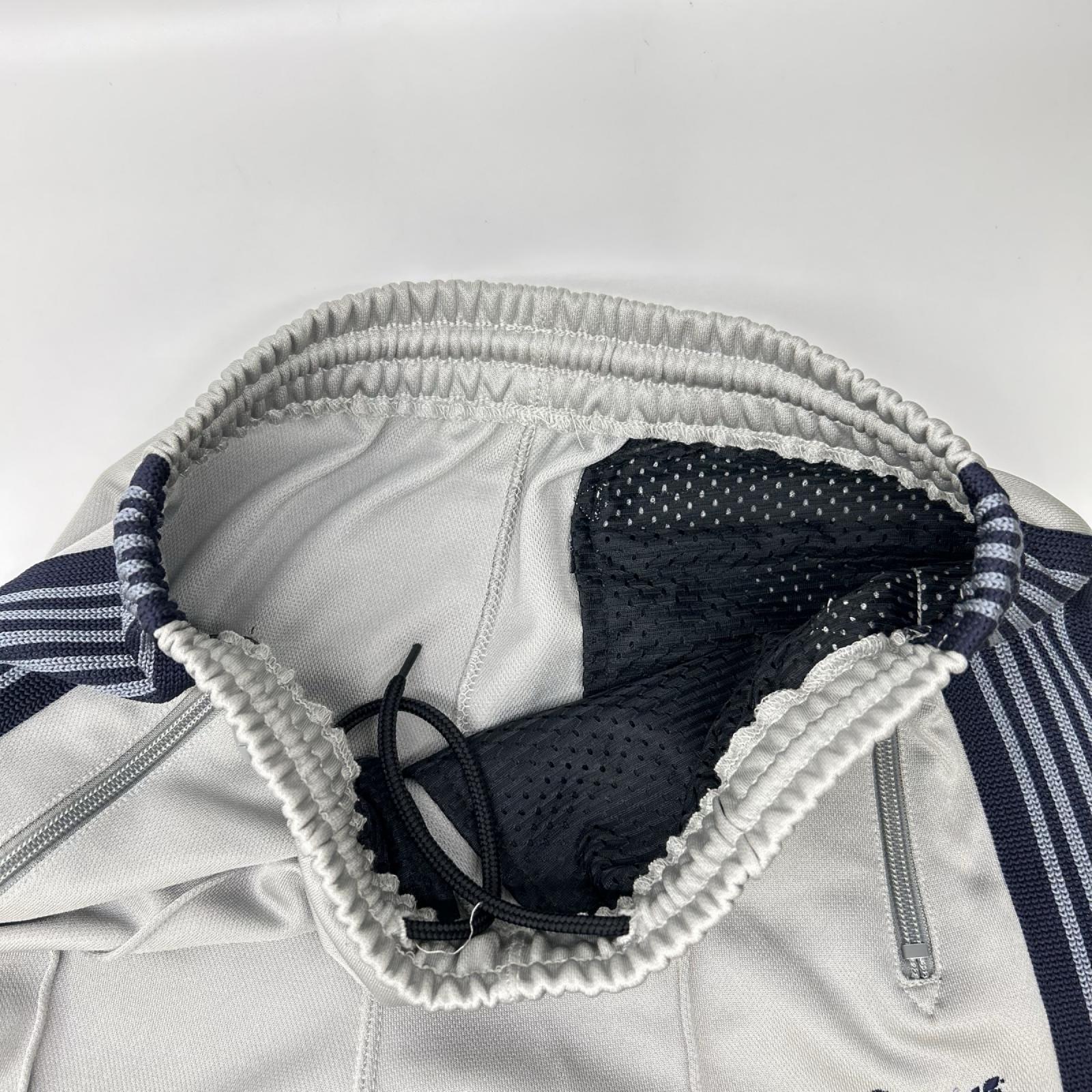needles ニードルズ MR446 グレー×ネイビー STUDIOUS別注トラックパンツ ボトムス