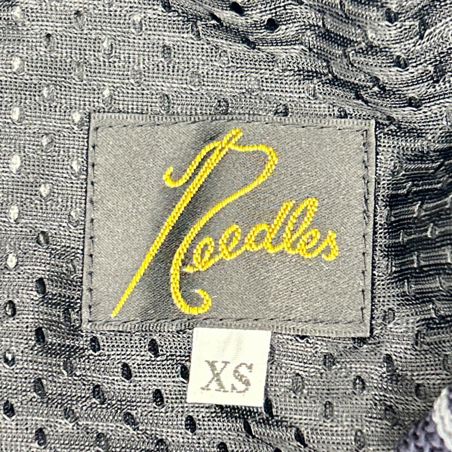 needles ニードルズ MR446 グレー×ネイビー STUDIOUS別注トラックパンツ ボトムス