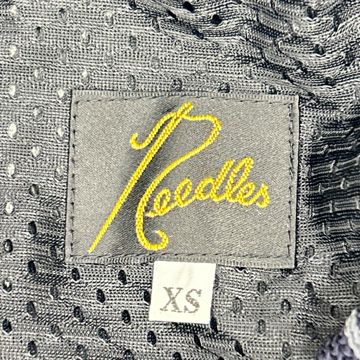 needles ニードルズ MR446 グレー×ネイビー STUDIOUS別注トラックパンツ ボトムス