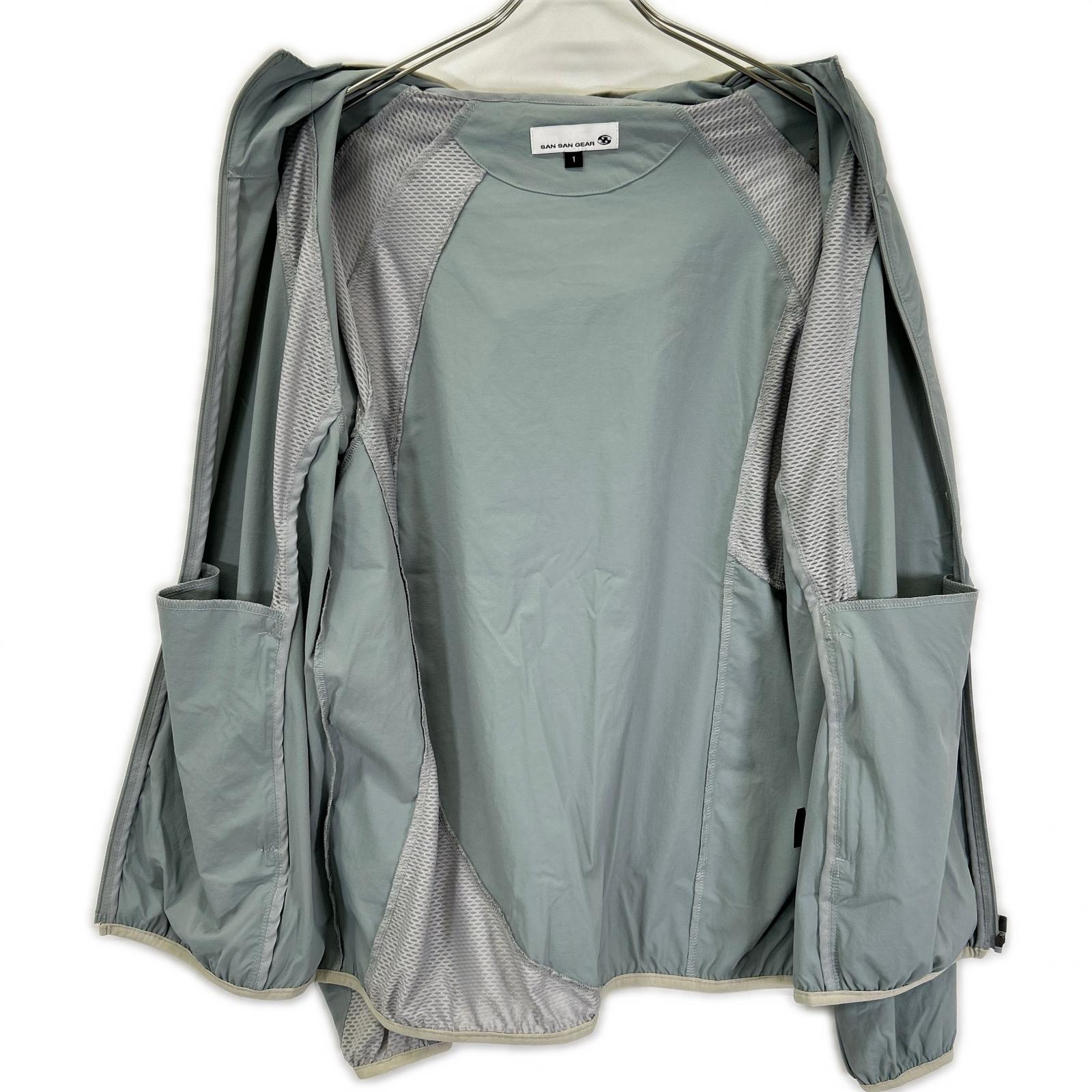 SAN SAN GEAR サンサンギア PANELED JACKET パネルド ナイロン フーディジャケット ジャケット
