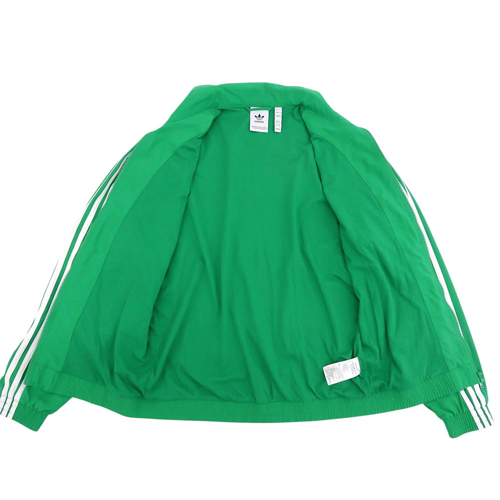 adidas アディダス 美品 ウーブン ファイヤーバード トラックトップ ジャケット メンズ グリーン M ジャケット