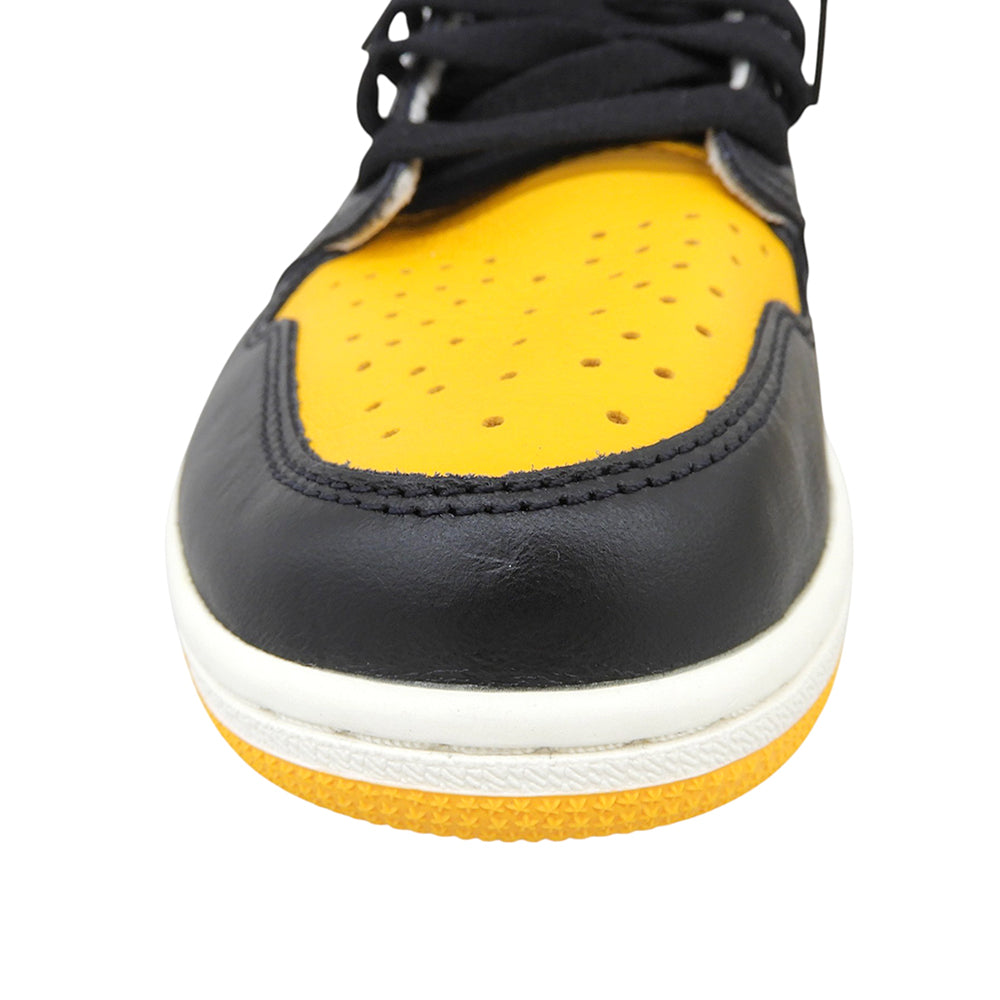NIKE ナイキ 新品同様 エアジョーダン1 レトロ ハイカットスニーカー シューズ メンズ イエロー系×ブラック 28cm 555088-711 シューズ
