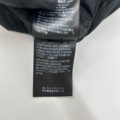 BALENCIAGA バレンシアガ 556238 18年製　ブラック バックロゴナイロンジャケット ジャケット