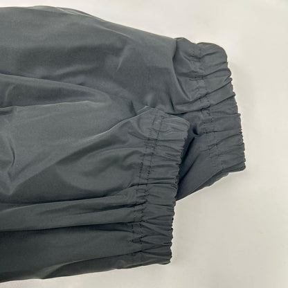 BALENCIAGA バレンシアガ 556238 18年製　ブラック バックロゴナイロンジャケット ジャケット