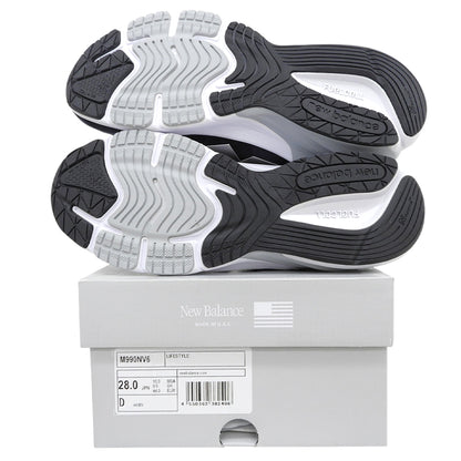 NEW BALANCE ニューバランス 新品同様 ローカット スニーカー シューズ メンズ ネイビー 28cm M990NV6 シューズ