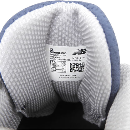 NEW BALANCE ニューバランス 新品同様 ローカット スニーカー シューズ メンズ ネイビー 28cm M990NV6 シューズ
