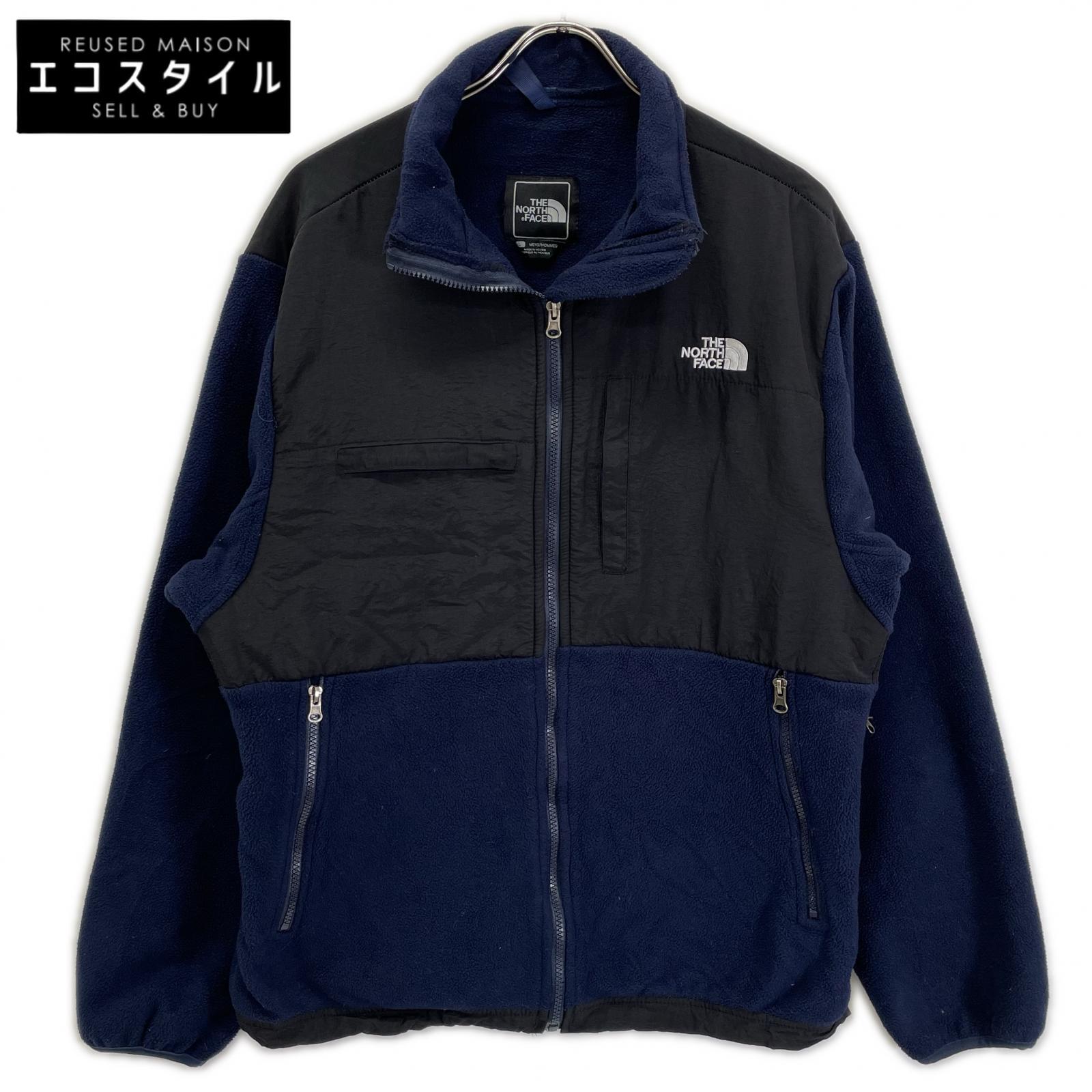 THE NORTH FACE ノースフェイス ネイビー×ブラック デナリ フリースジャケット ジャケット