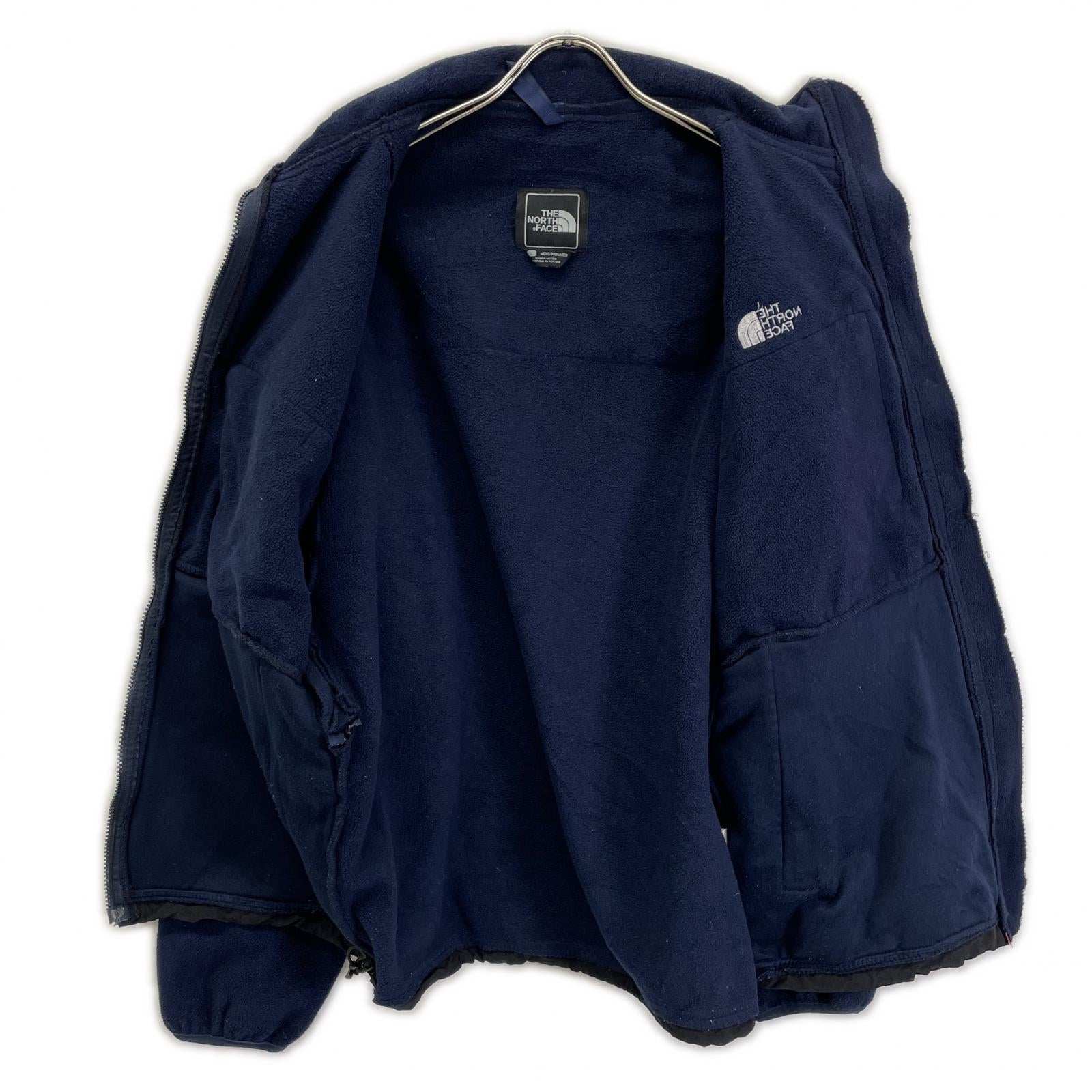 THE NORTH FACE ノースフェイス ネイビー×ブラック デナリ フリースジャケット ジャケット