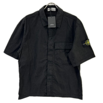 STONE ISLAND ストーンアイランド L1S151100025S0A10 26SS ブラック ショートスリーブ シャツ トップス