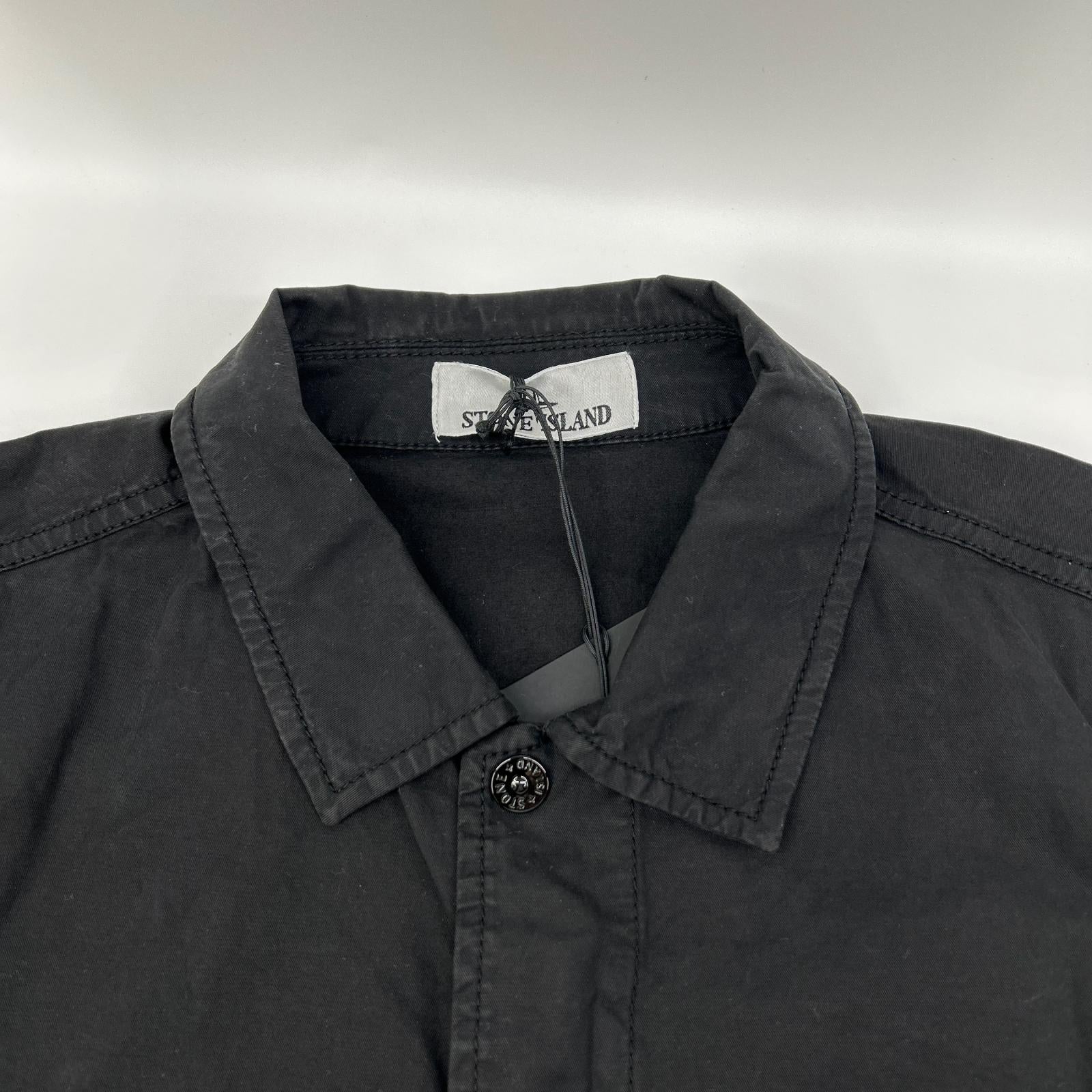 STONE ISLAND ストーンアイランド L1S151100025S0A10 26SS ブラック ショートスリーブ シャツ トップス