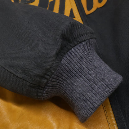 LOUIS VUITTON ルイヴィトン 【国内正規/23年製】RM231 XSO HOL76E ミックスキャンバスレザー ボンバージャケット ジャケット