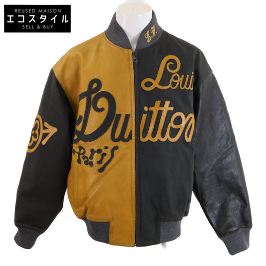 LOUIS VUITTON ルイヴィトン 【国内正規/23年製】RM231 XSO HOL76E ミックスキャンバスレザー ボンバージャケット ジャケット