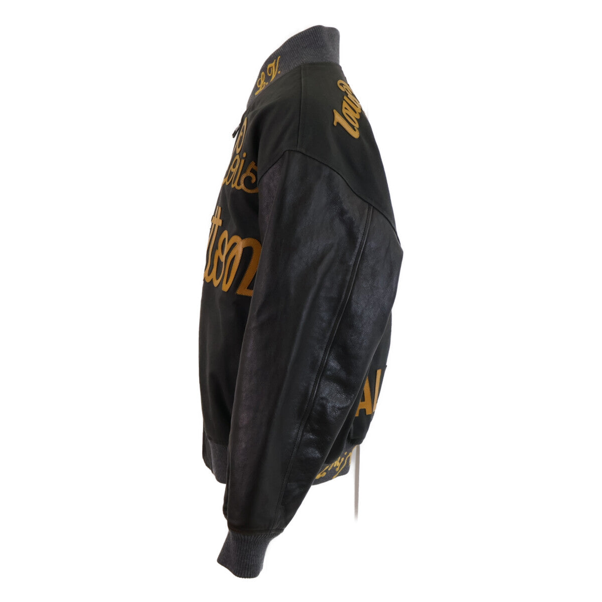 LOUIS VUITTON ルイヴィトン 【国内正規/23年製】RM231 XSO HOL76E ミックスキャンバスレザー ボンバージャケット ジャケット