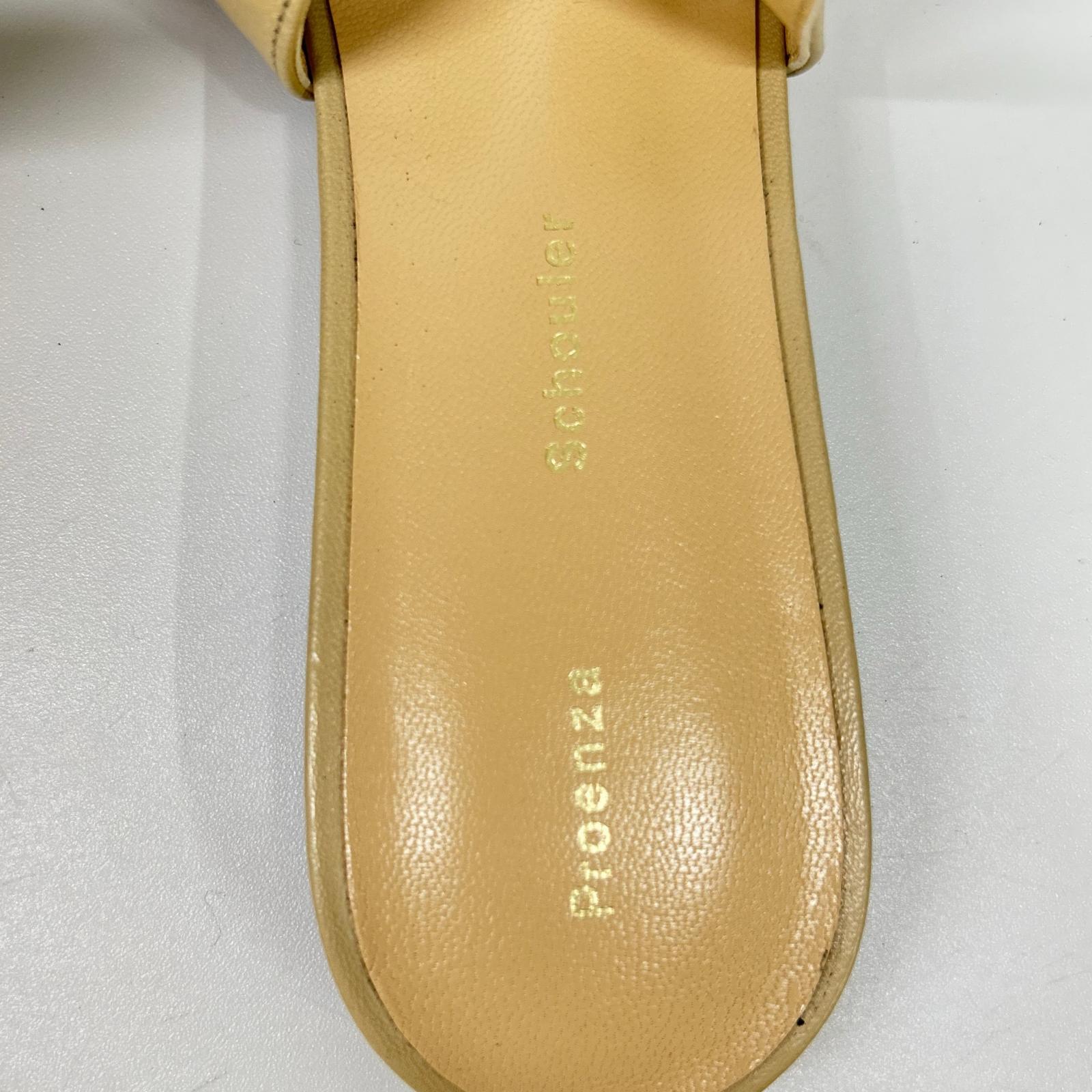 Proenza Schouler プロエンザスクーラー 【美品】ポンテッドトゥ レザー サンダル シューズ