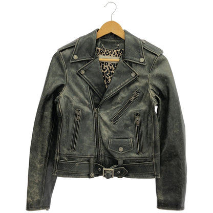 GOLDEN GOOSE ゴールデングース 22-010-510-0003-1-0 ブラック系 ダブルライダースジャケット トップス
