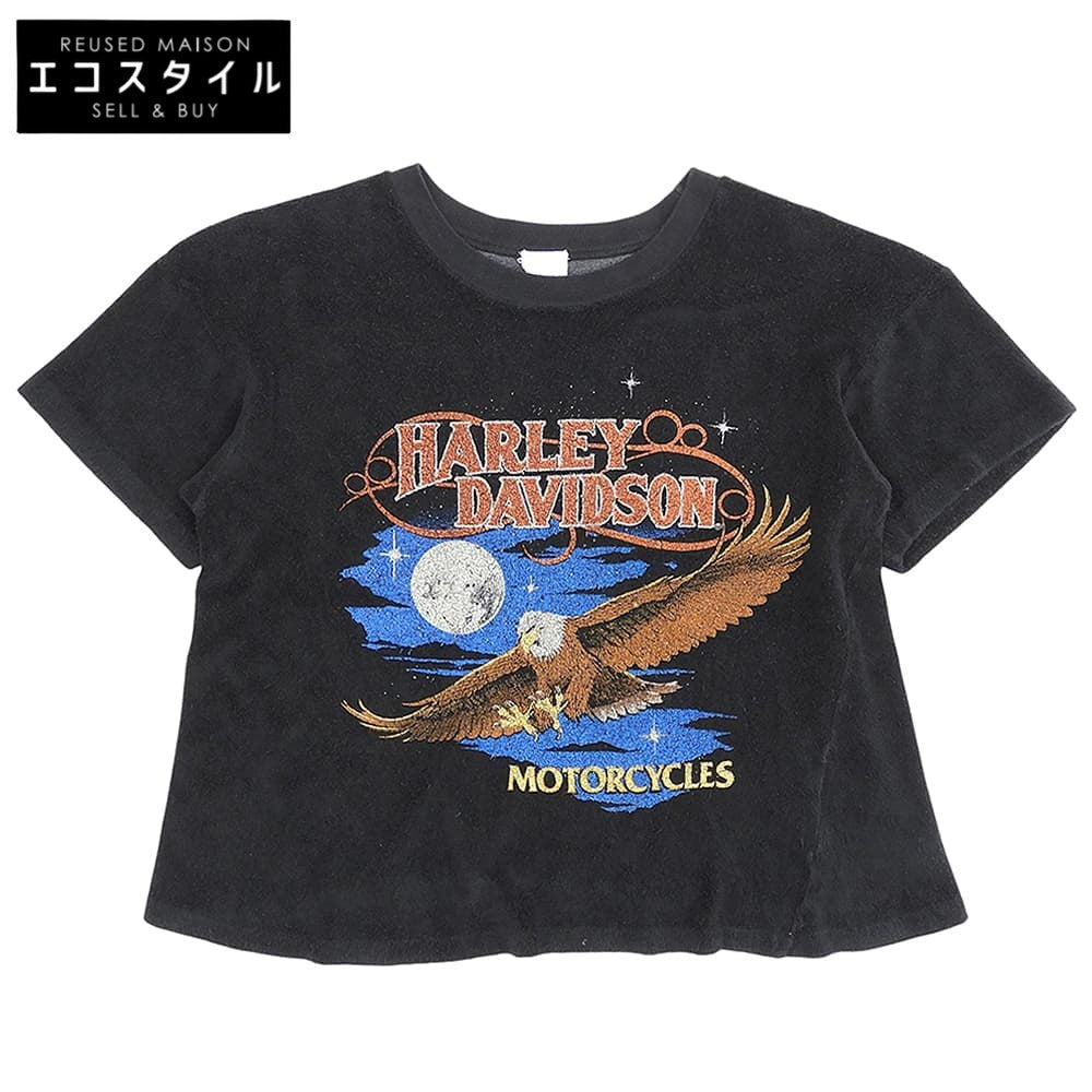 メイドウォーン MADE WORN Harley 90sFIT Tシャツ トップス レディース ブラック L トップス