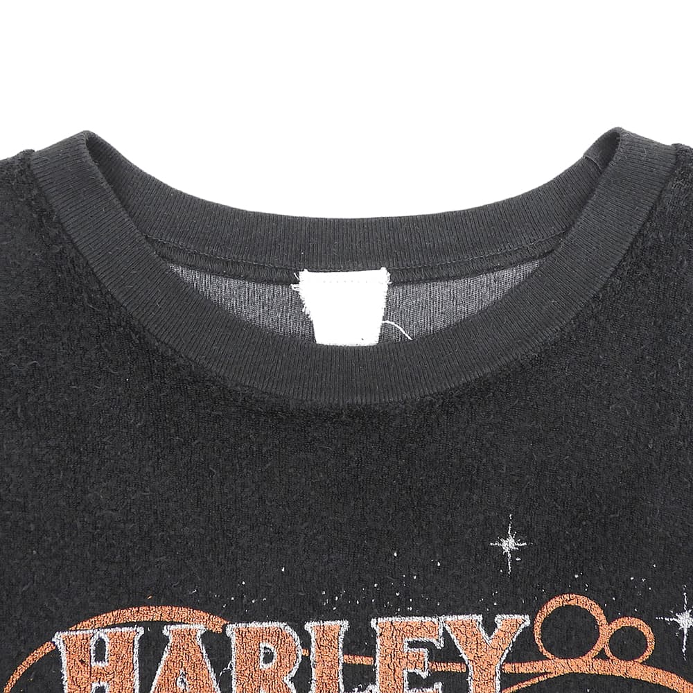 メイドウォーン MADE WORN Harley 90sFIT Tシャツ トップス レディース ブラック L トップス