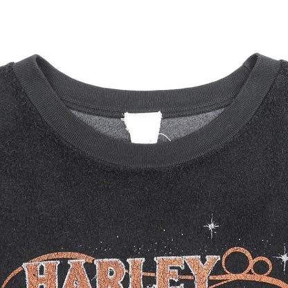 メイドウォーン MADE WORN Harley 90sFIT Tシャツ トップス レディース ブラック L トップス