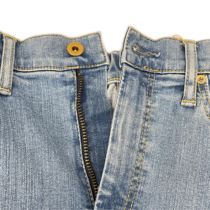 GOODGRIEF グッドグリーフ MXGG01L ブルー DENIM VOLUME FLARE ロングスカート スカート