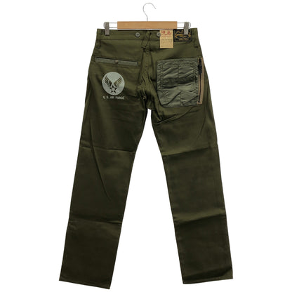 KOJIMA GENES 児島ジーンズ インディゴ×カーキ U.S. AIR FORCE デニム ボトムス