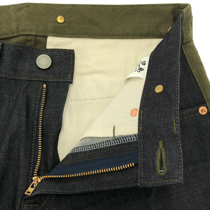 KOJIMA GENES 児島ジーンズ インディゴ×カーキ U.S. AIR FORCE デニム ボトムス