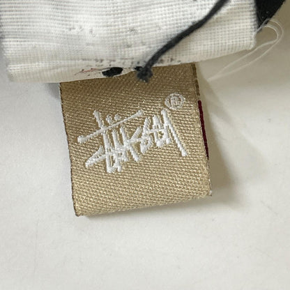 stussy ステューシー ブラック ワッペン 半袖ワークシャツ トップス