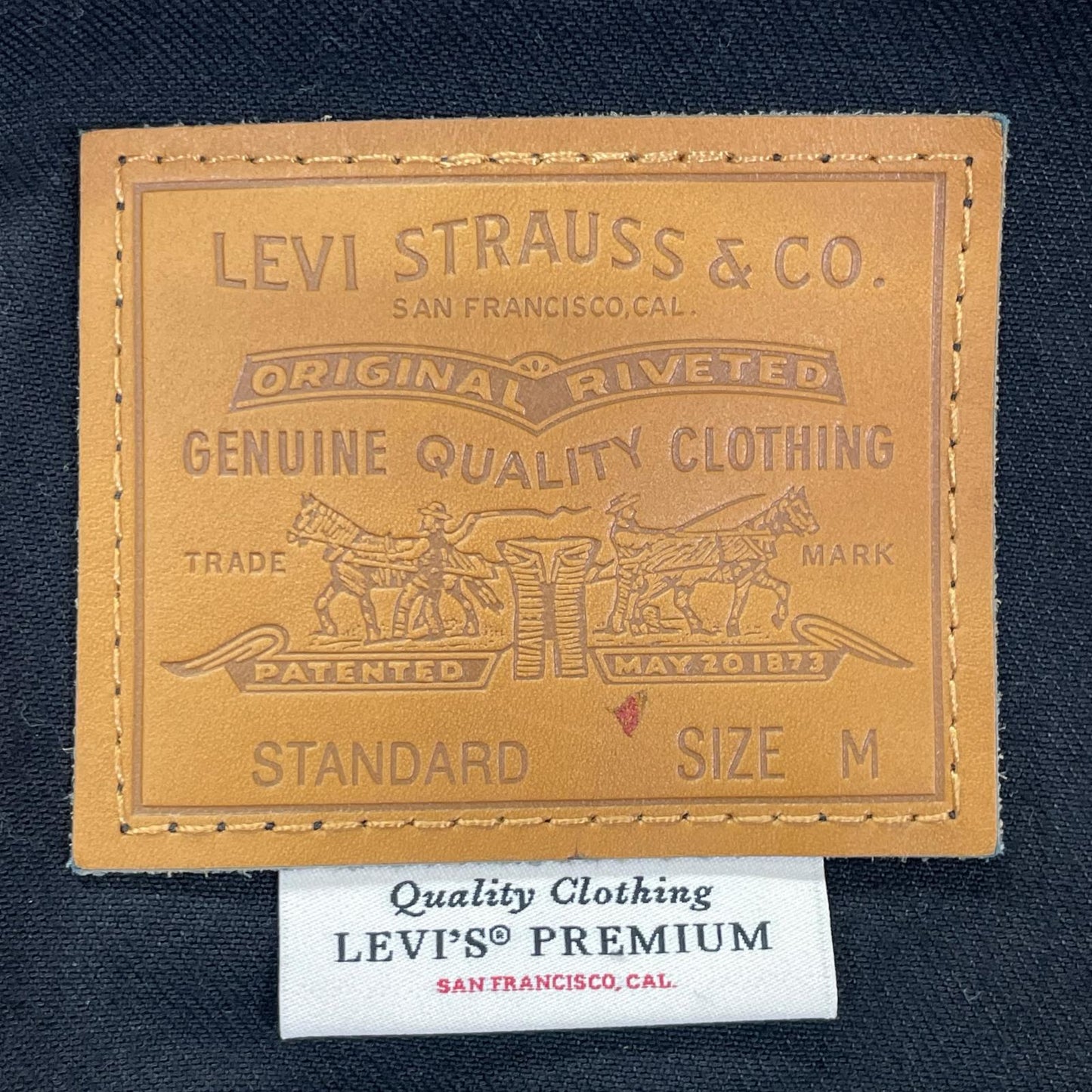 LEVI'S リーバイス 【PREMIUM】72334-0403 ブラック デニム TRUCKER JACKET ジャケット