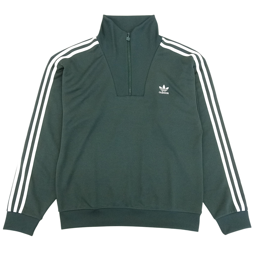 adidas アディダス 美品 ファンネルネック トラックトップ ジャージ トップス メンズ グリーン M IZ2502 トップス
