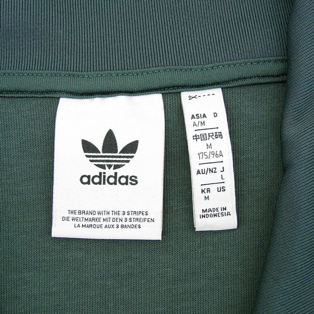 adidas アディダス 美品 ファンネルネック トラックトップ ジャージ トップス メンズ グリーン M IZ2502 トップス