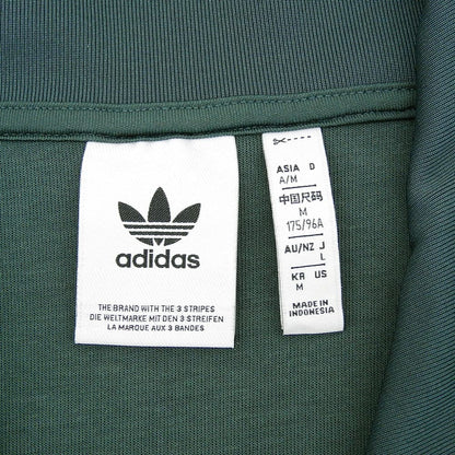 adidas アディダス 美品 ファンネルネック トラックトップ ジャージ トップス メンズ グリーン M IZ2502 トップス