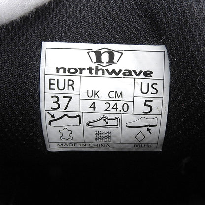 NORTHWAVE ノースウェーブ 美品 エスプレッソスウェード ローカットスニーカー シューズ レディース レッド 37 シューズ