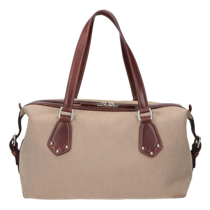 PRADA プラダ BR3461 ロゴジャカード/レザー ハンドバッグ