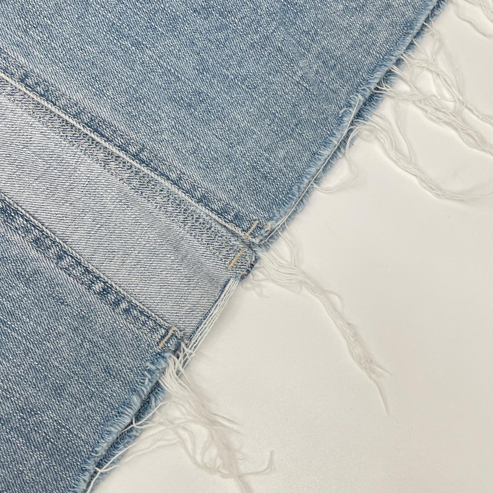 YANUK ヤヌーク 57152304 ブルー スリットロングデニムスカート スカート