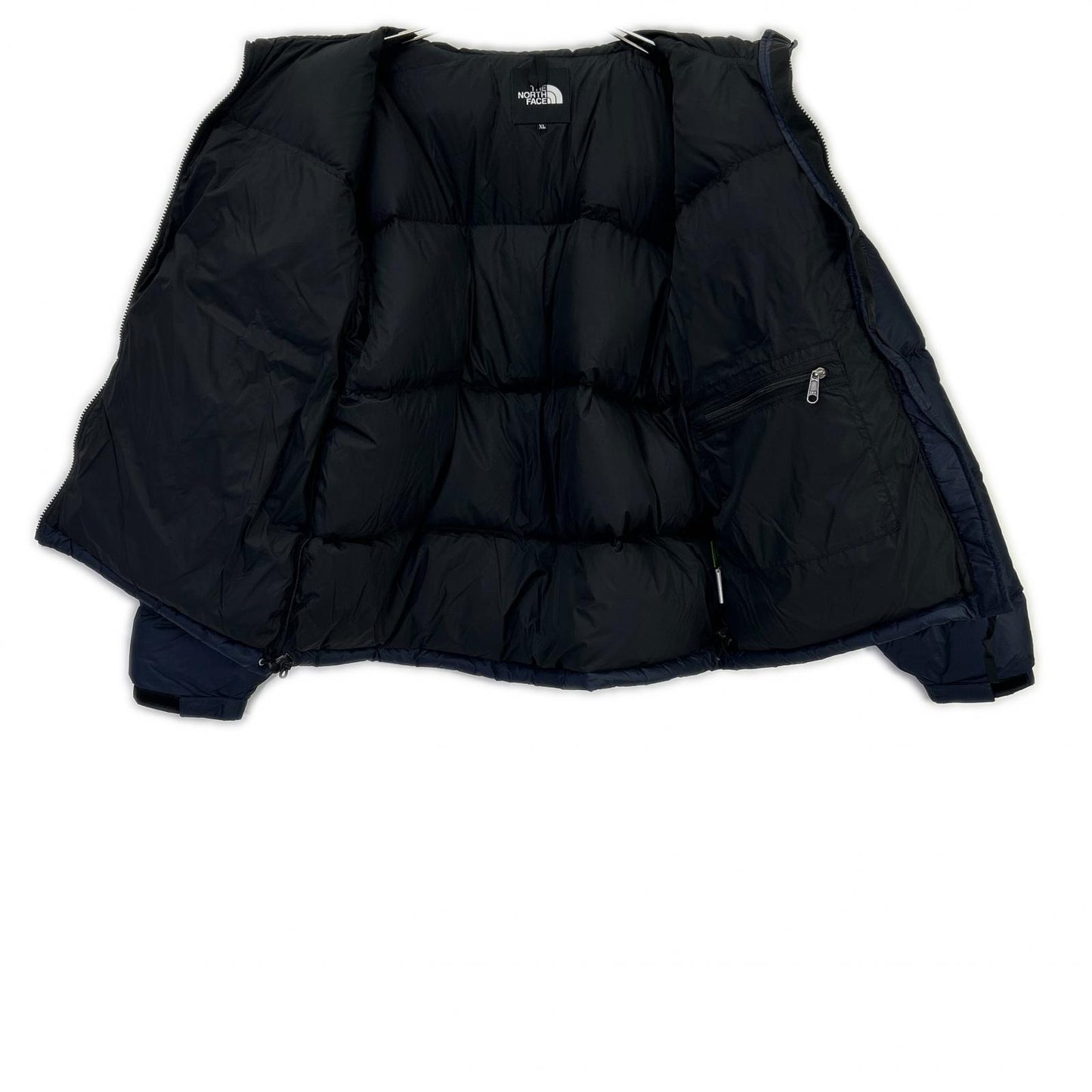 THE NORTH FACE ノースフェイス ND92555 ブラック×ネイビー ヌプシジャケット ジャケット
