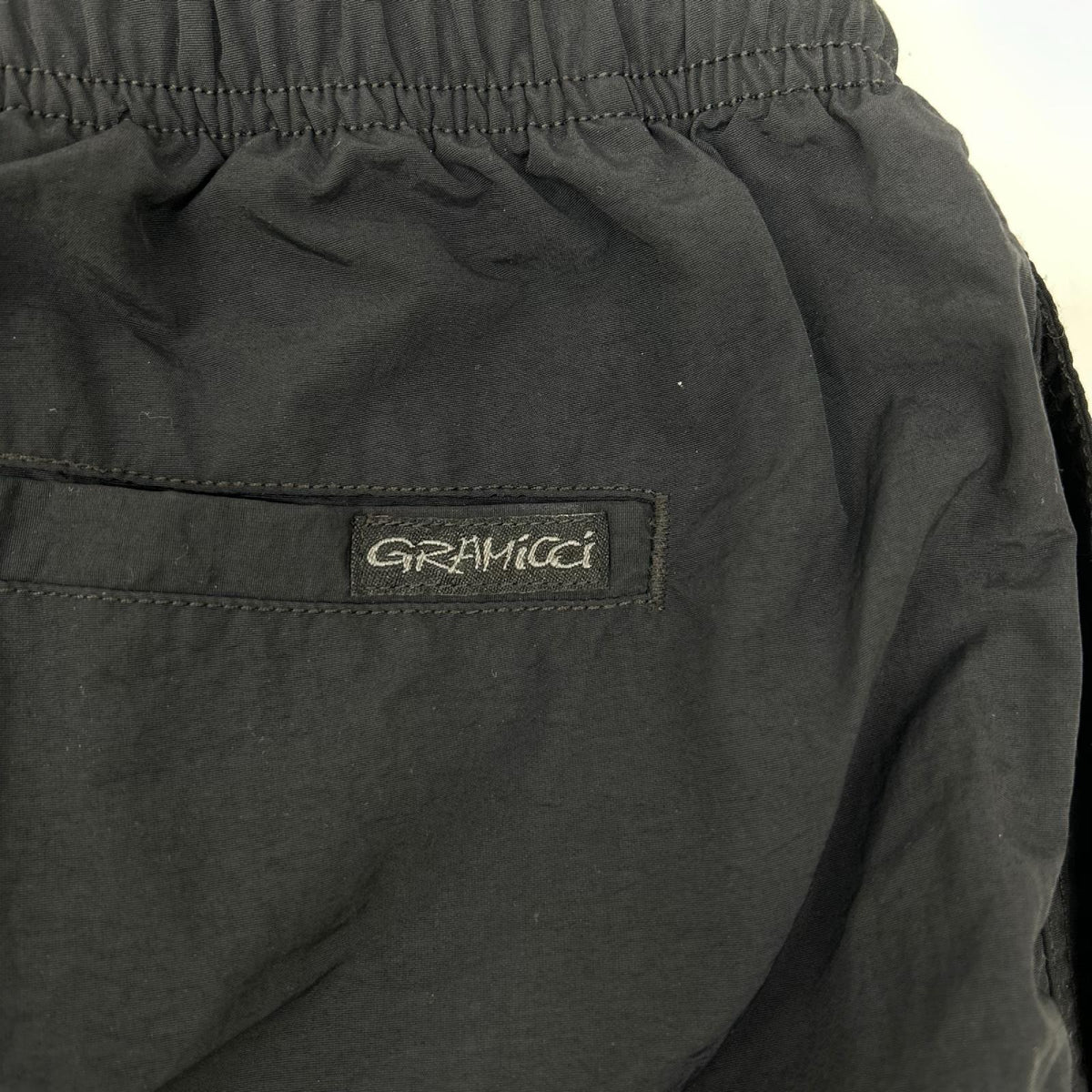 Gramicci グラミチ ×B MING ブラック ナイロン カーゴパンツ ボトムス