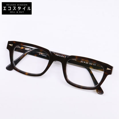 AHLEM アーレム Alexandre III アレクサンドル3 度入りレンズ スクエアシェイプ アイウェア 眼鏡