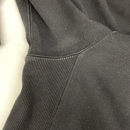 THE NORTH FACE ノースフェイス NT61836 ブラック スクエアロゴ ジップパーカー トップス