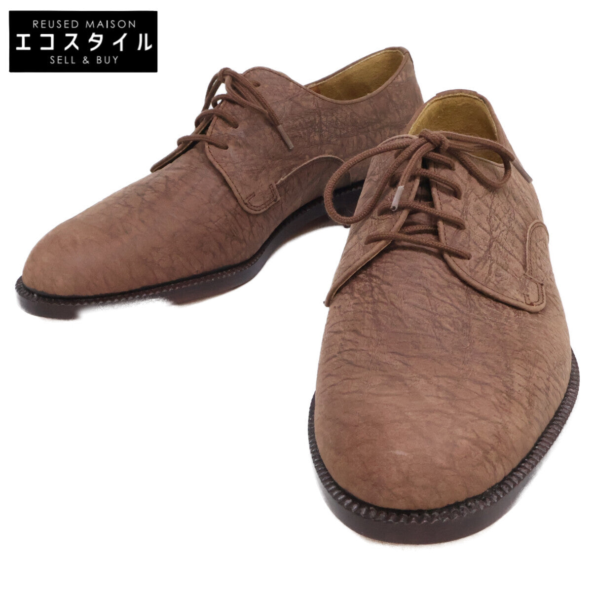 FRATELLI ROSSETTI [Excellent condition] Y1213 elephant leather derby shoes