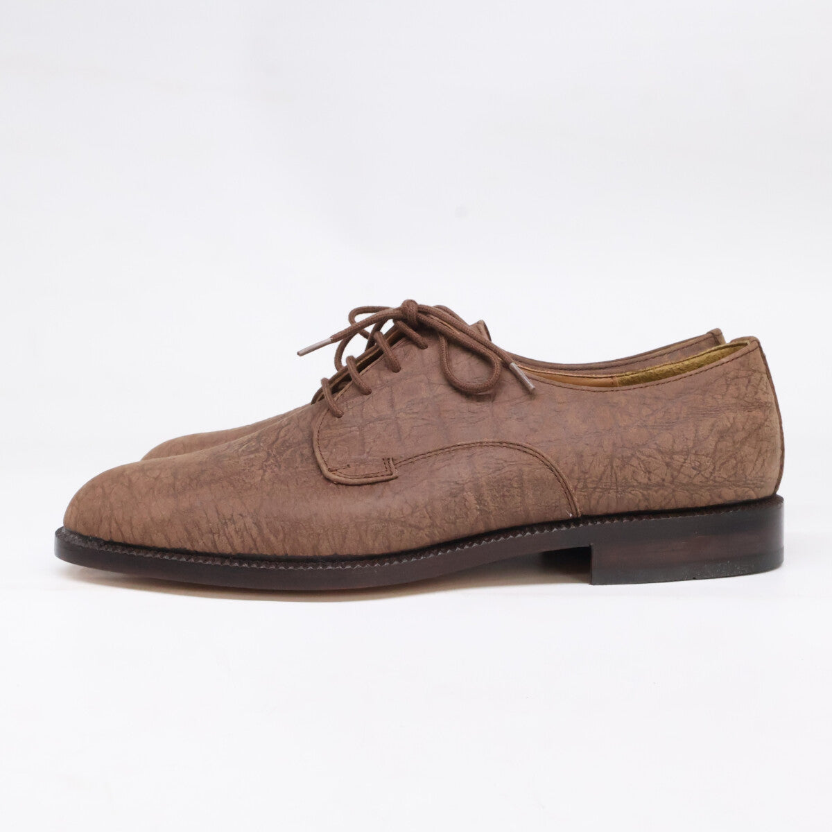 FRATELLI ROSSETTI フラテッリ ロセッティ 【美品】Y1213 エレファントレザー ダービーシューズ シューズ