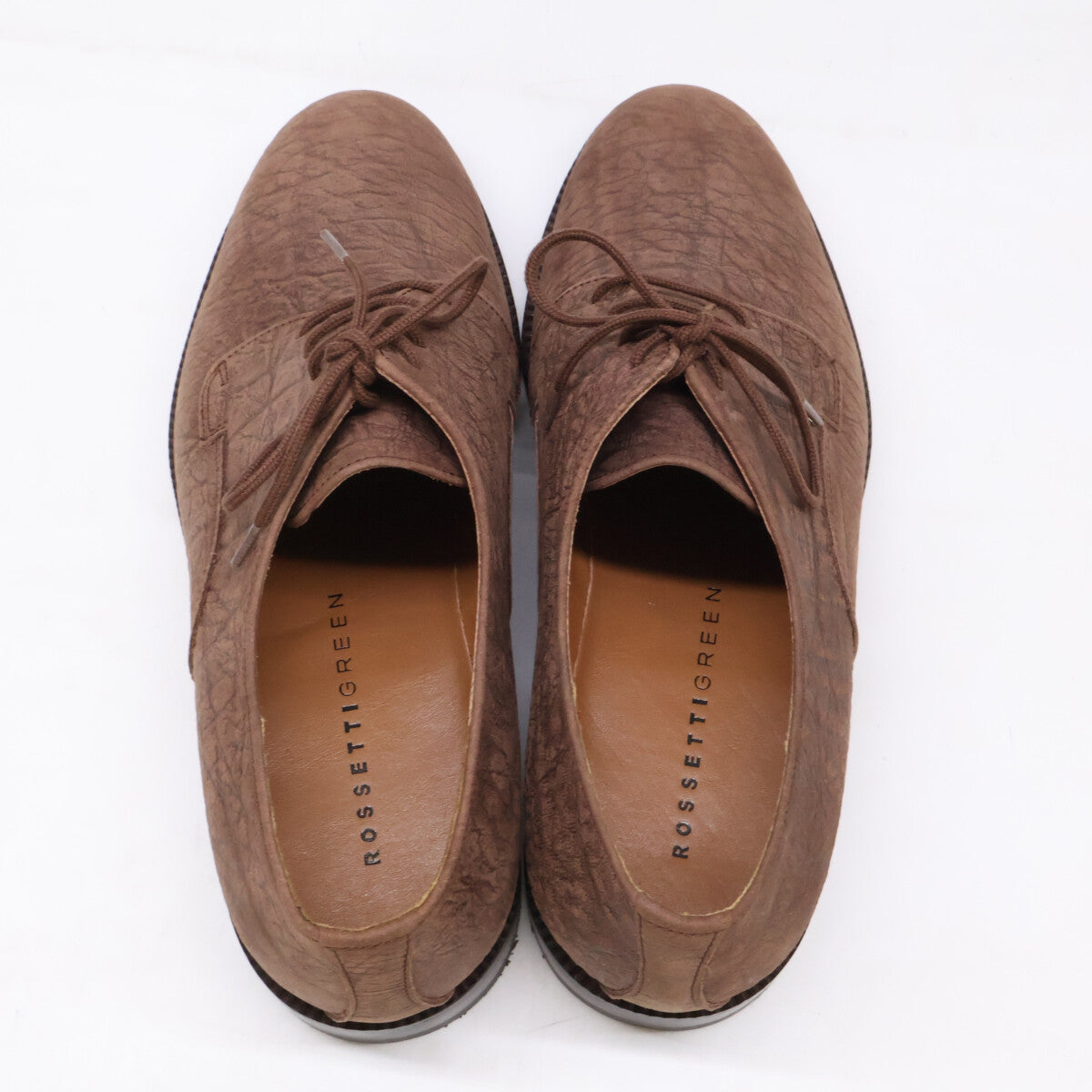 FRATELLI ROSSETTI フラテッリ ロセッティ 【美品】Y1213 エレファントレザー ダービーシューズ シューズ