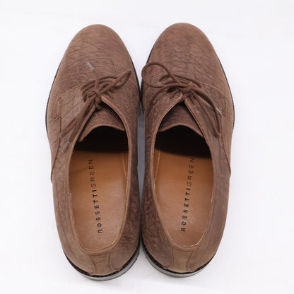 FRATELLI ROSSETTI フラテッリ ロセッティ 【美品】Y1213 エレファントレザー ダービーシューズ シューズ