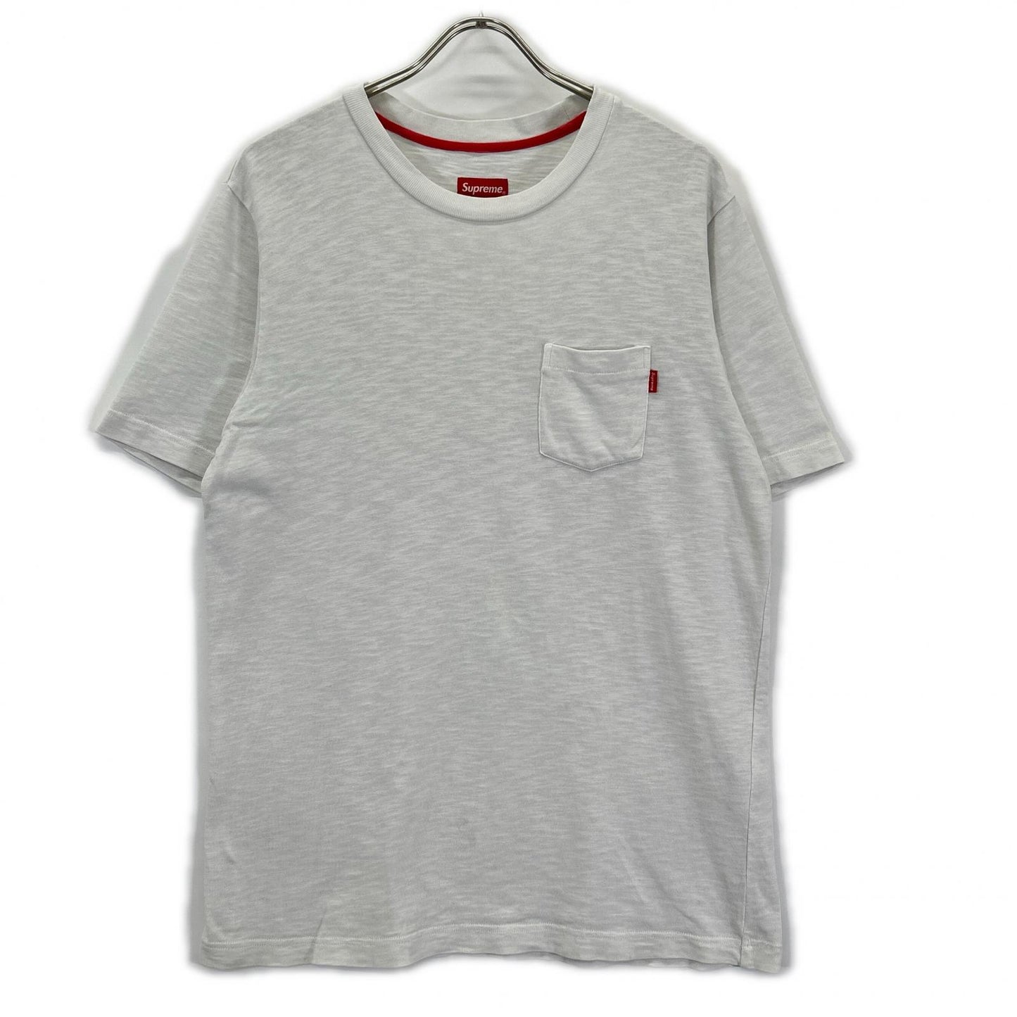 Supreme シュプリーム ホワイト 半袖 ポケットTシャツ トップス
