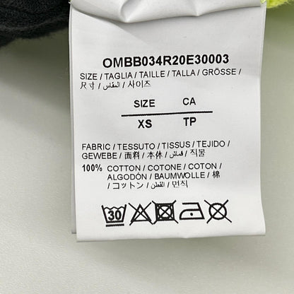 OFF-WHITE オフホワイト OMBB034R20E30003 イエロー 3Dロゴ グラフィック スウェットパーカー トップス